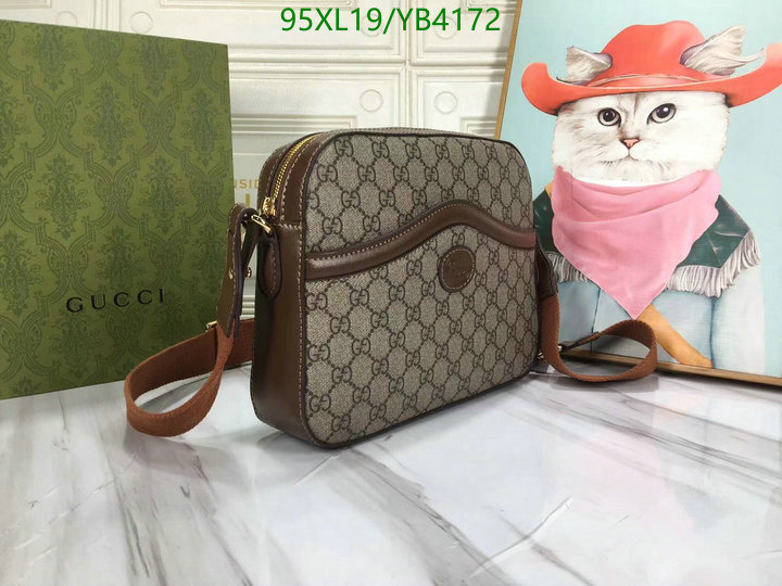 Gucci Bag-(4A)-Diagonal-,Code: YB4172,$: 95USD
