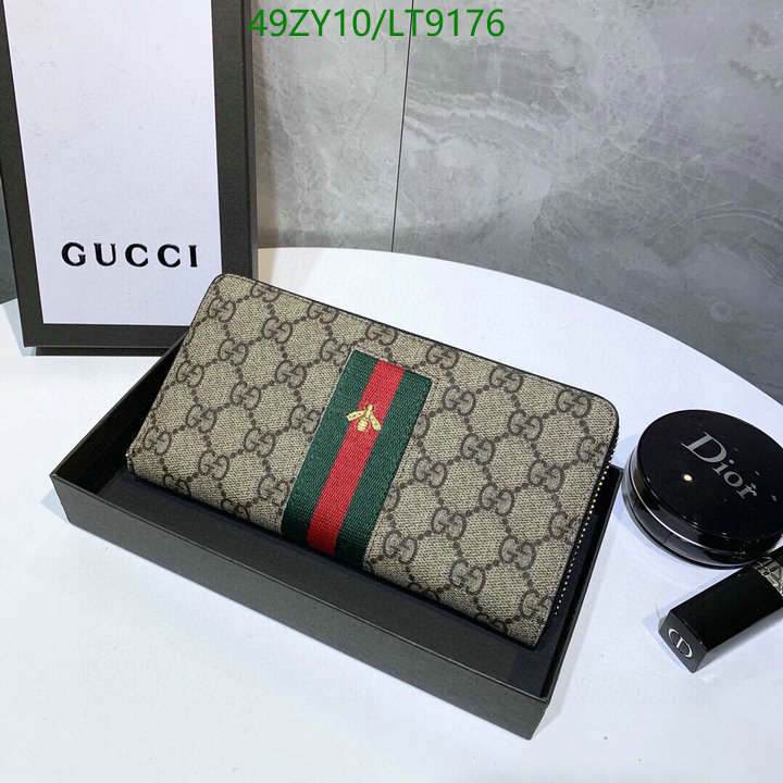 Gucci Bag-(4A)-Wallet-,Code: LT9176,$: 49USD