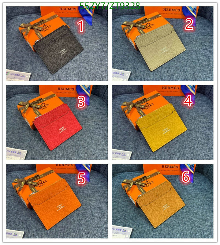 Hermes Bag-(4A)-Wallet-,Code: ZT9328,$: 55USD