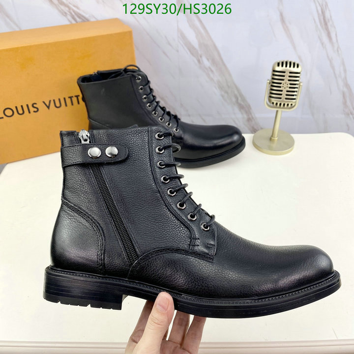 Men shoes-Boots, Code: HS3026,$: 129USD