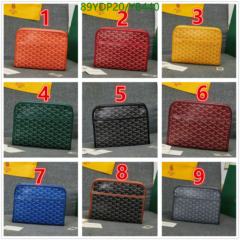 Goyard Bag-(Mirror)-Clutch-,Code: YB440,$: 89USD