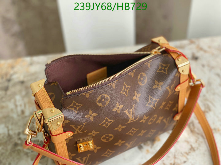 LV Bags-(Mirror)-Petite Malle-,Code: HB729,$: 239USD