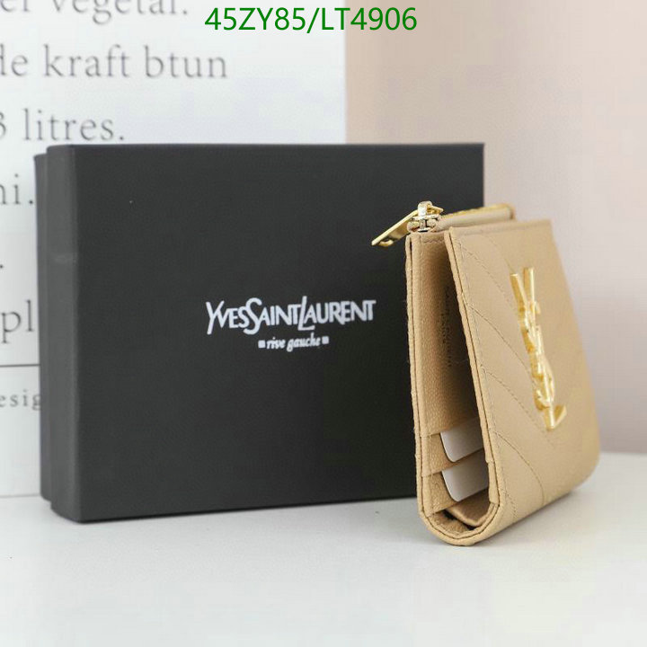 YSL Bag-(4A)-Wallet-,Code: LT4906,$: 45USD