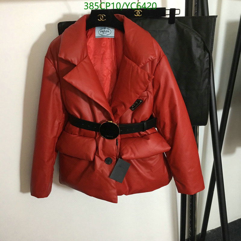 Down jacket Women-Prada, Code: YC6420,$: 385USD