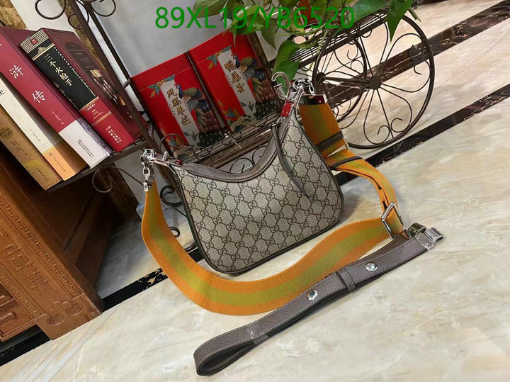 Gucci Bag-(4A)-Diagonal-,Code: YB6520,$: 89USD