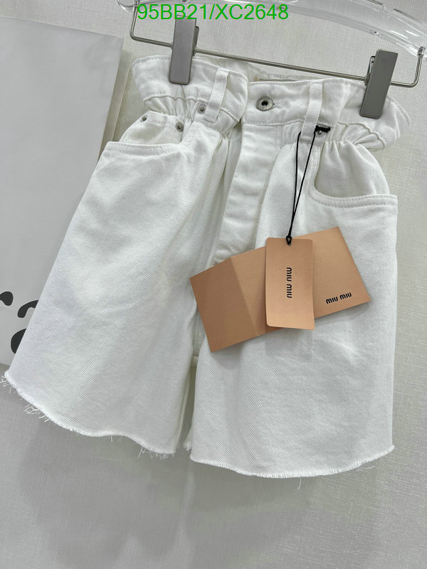 Clothing-MIUMIU, Code: XC2648,$: 95USD