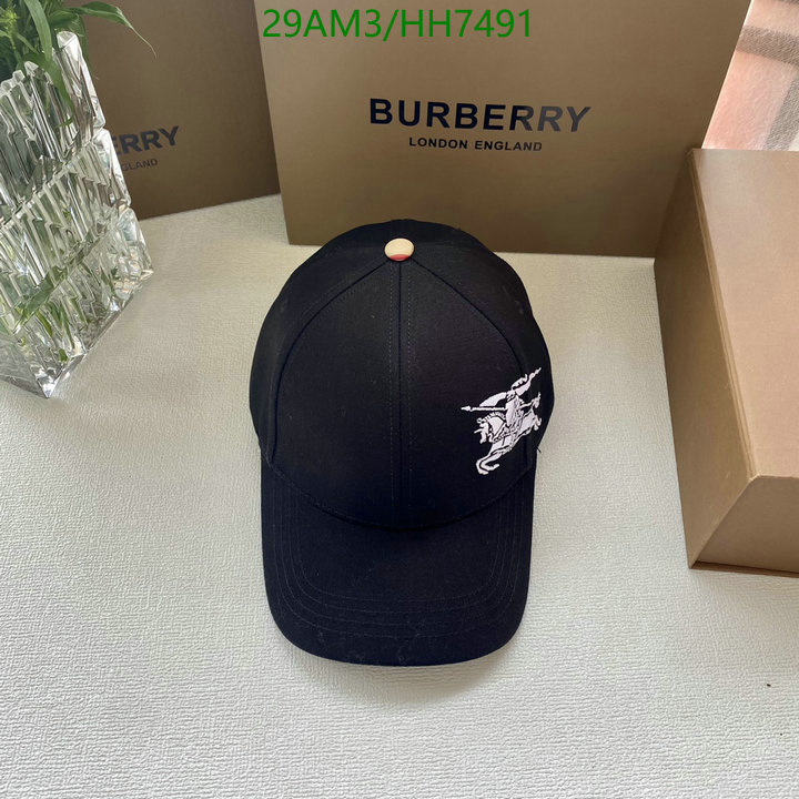 Cap -(Hat)-Burberry, Code: HH7491,$: 29USD