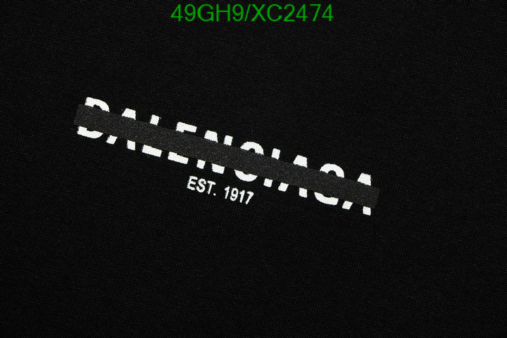 Clothing-Balenciaga, Code: XC2474,$: 49USD