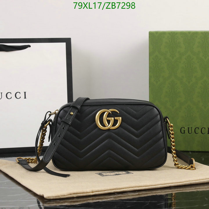 Gucci Bag-(4A)-Marmont,Code: ZB7298,$: 79USD