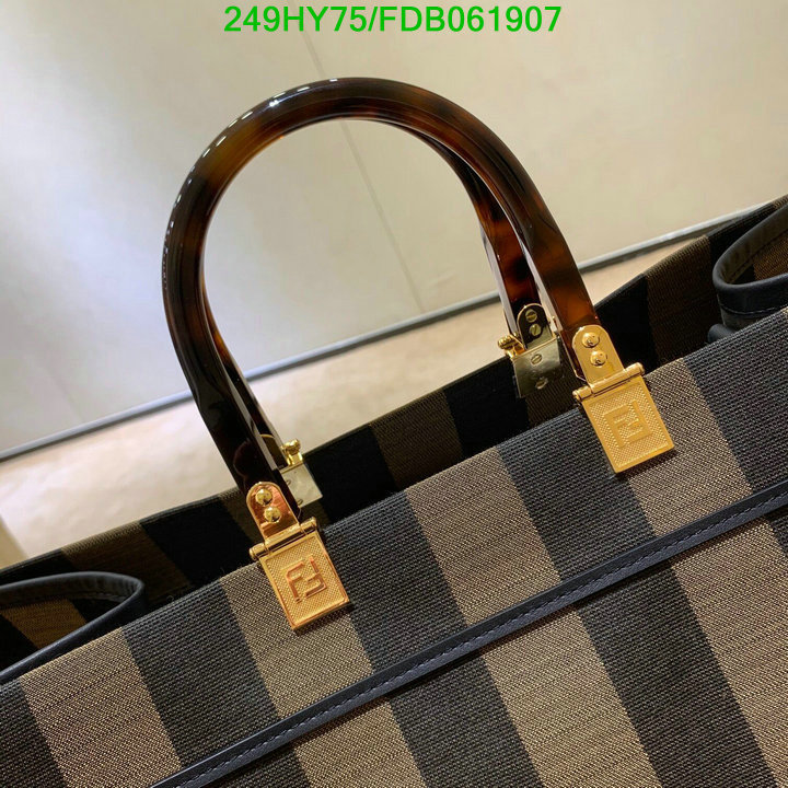 Fendi Bag-(Mirror)-Handbag-,Code: FDB061907,$: 249USD