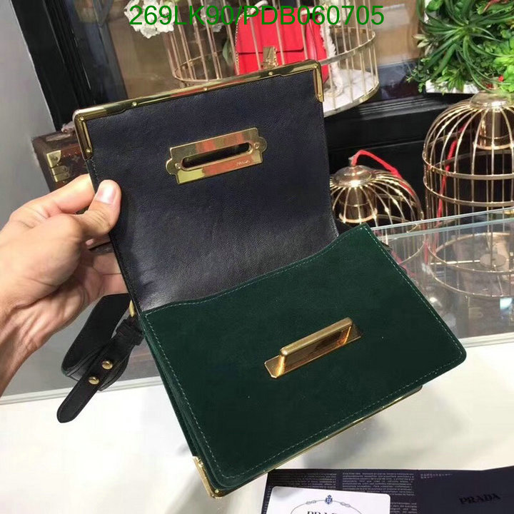 Prada Bag-(Mirror)-Diagonal-,Code: PDB060705,$: 269USD