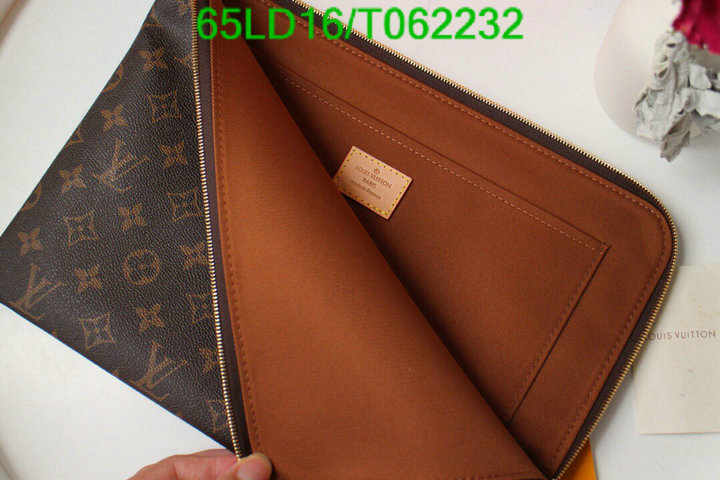 LV Bags-(Mirror)-Wallet-,Code: T062232,$: 65USD