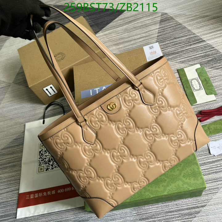 Gucci Bag-(Mirror)-Handbag-,Code: ZB2115,$: 259USD