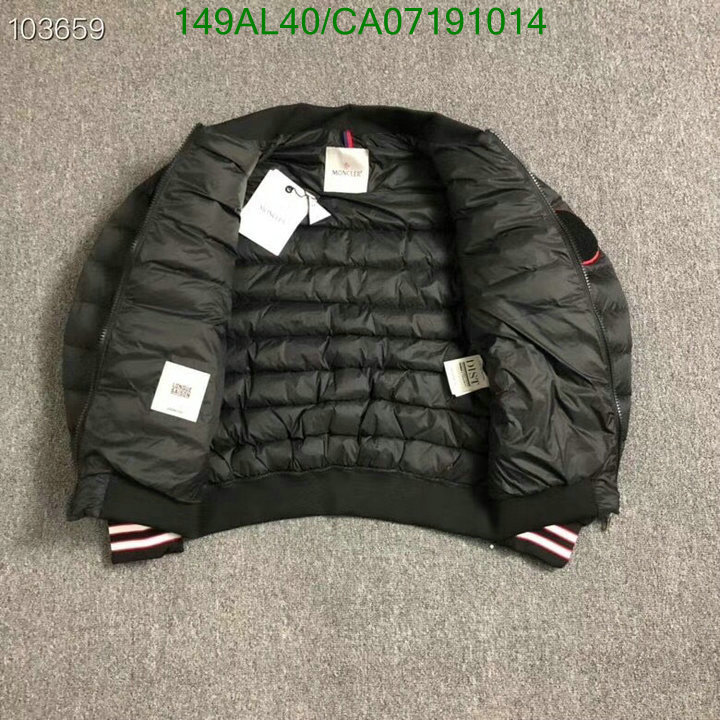 Down jacket Men-Moncler, Code: CA07191014,$:149USD