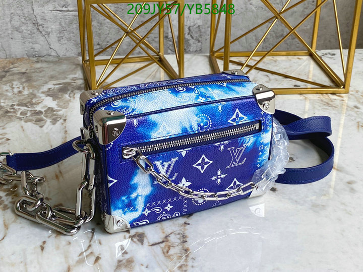 LV Bags-(Mirror)-Petite Malle-,Code: YB5848,$: 209USD