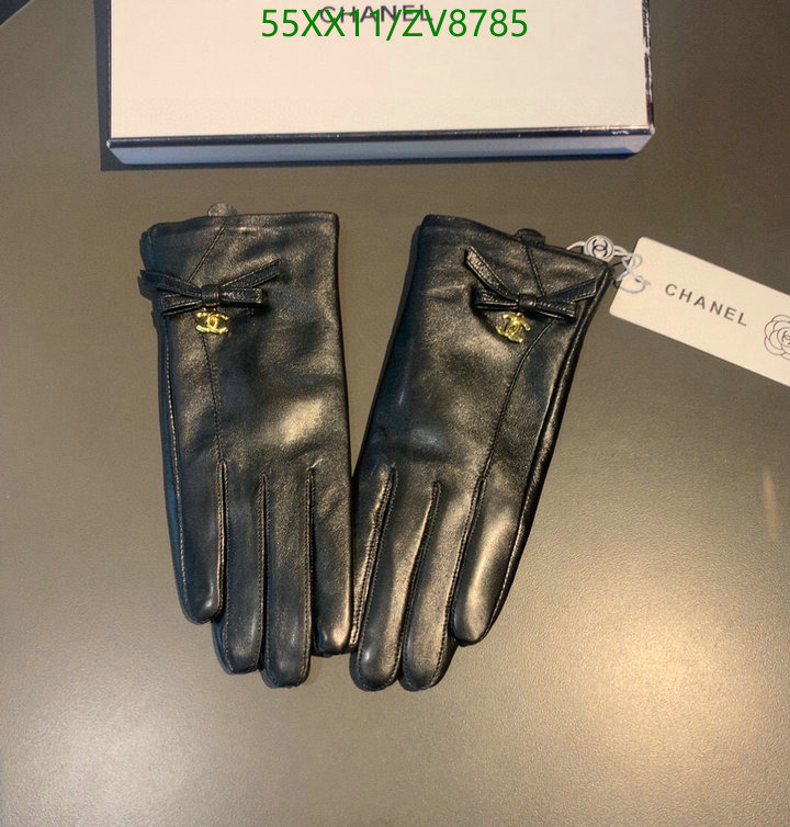 Gloves-Chanel, Code: ZV8785,$: 55USD