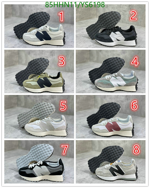 Women Shoes-New Balance, Code: YS6198,$: 85USD