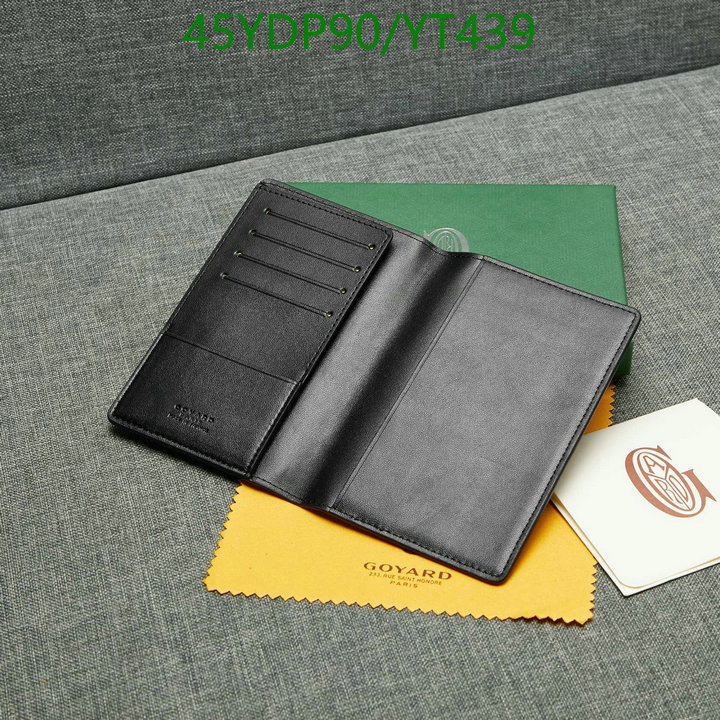 Goyard Bag-(Mirror)-Wallet-,Code: YT439,$: 45USD