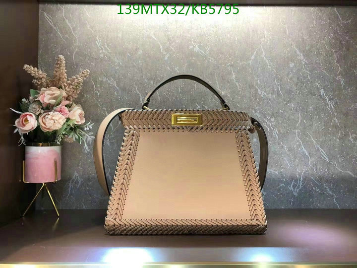 Fendi Bag-(4A)-Peekaboo,Code: KB5795,$: 139USD