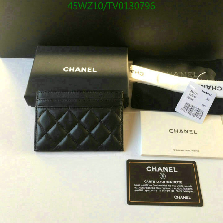 Chanel Bags ( 4A )-Wallet-,Code: TV0130796,$: 45USD