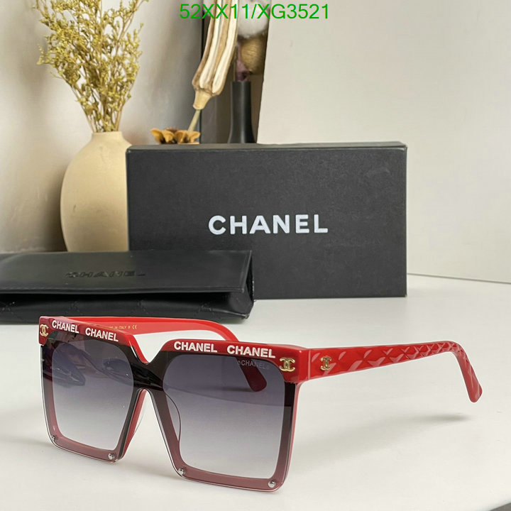 Glasses-Chanel, Code: XG3521,$: 52USD