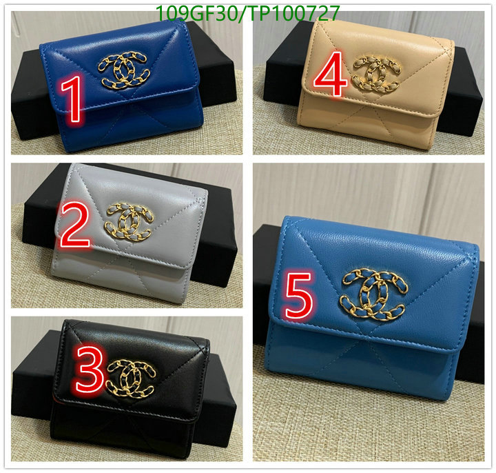 Chanel Bags -(Mirror)-Wallet-,Code: TP100727,$: 109USD