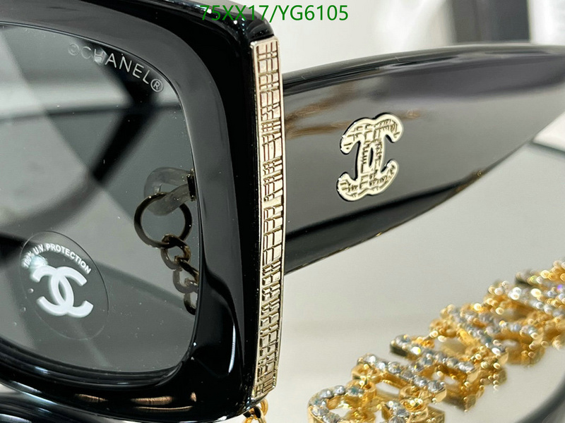 Glasses-Chanel,Code: YG6105,$: 75USD