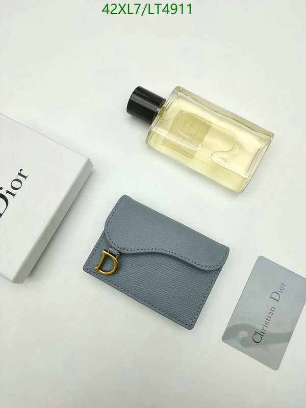 Dior Bags-(4A)-Wallet,Code: LT4911,$: 42USD