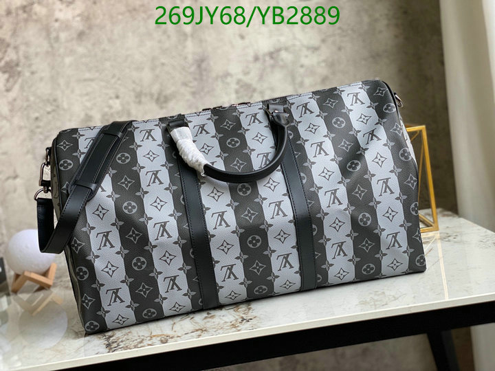 LV Bags-(Mirror)-Keepall BandouliRe 45-50-,Code: YB2889,$: 269USD