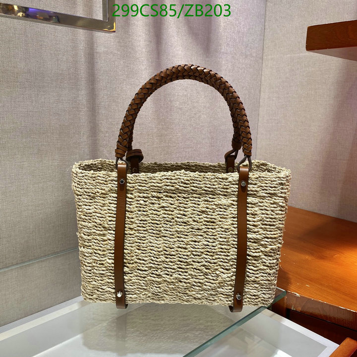 Prada Bag-(Mirror)-Handbag-,Code: ZB203,$: 299USD