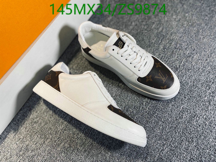 Men shoes-LV, Code: ZS9874,$: 145USD