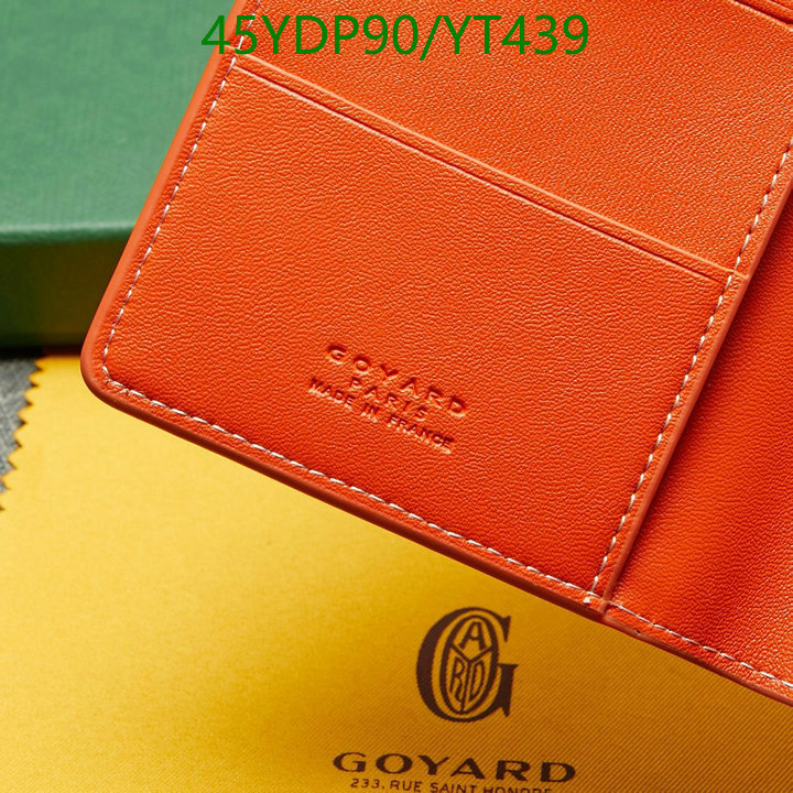 Goyard Bag-(Mirror)-Wallet-,Code: YT439,$: 45USD