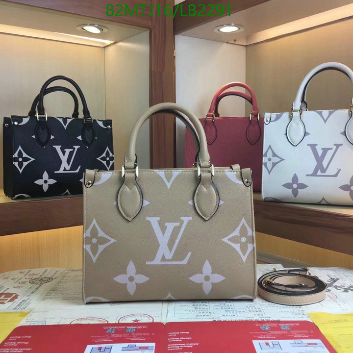 LV Bags-(4A)-Handbag Collection-,Code: LB2291,$: 82USD