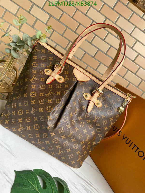 LV Bags-(4A)-Handbag Collection-,Code: KB3874,$: 119USD