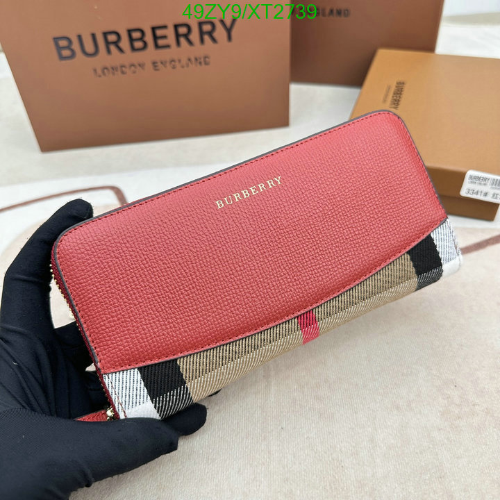 Burberry Bag-(4A)-Wallet-,Code: XT2739,$: 49USD