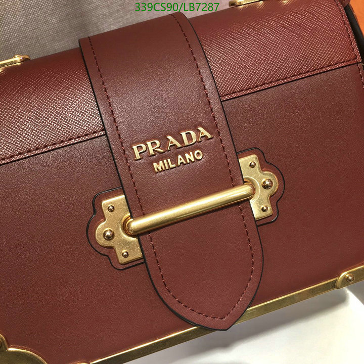 Prada Bag-(Mirror)-Diagonal-,Code: LB7287,$: 339USD