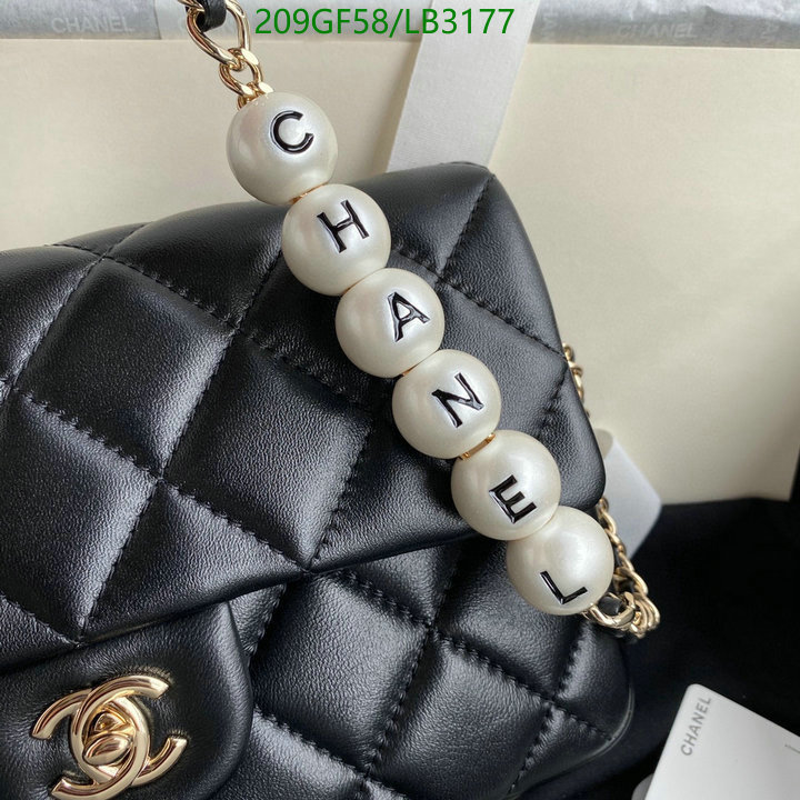 Chanel Bags -(Mirror)-Diagonal-,Code: LB3177,$: 209USD