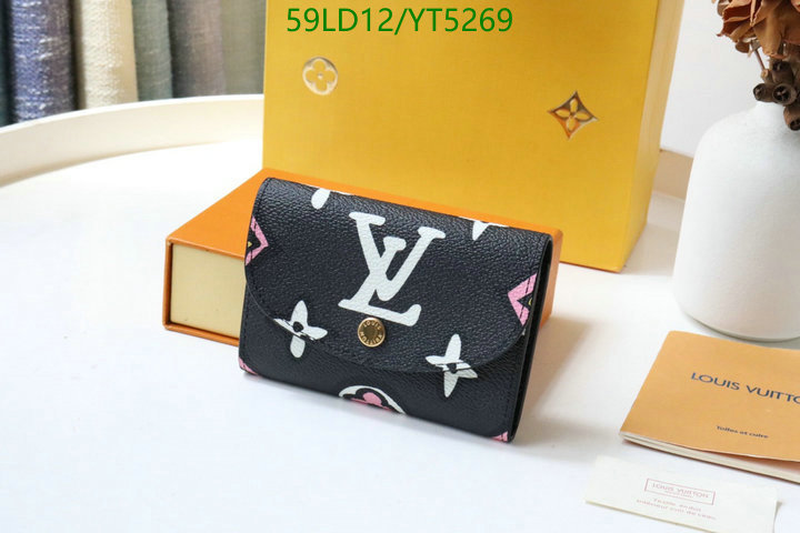 LV Bags-(Mirror)-Wallet-,Code: YT5269,$: 59USD