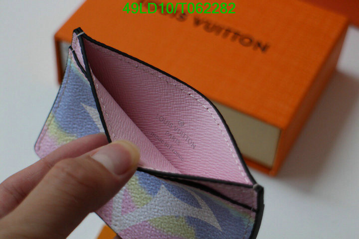 LV Bags-(Mirror)-Wallet-,Code: T062282,$: 49USD