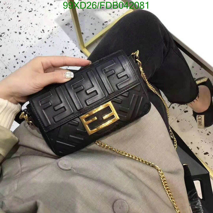 Fendi Bag-(4A)-Baguette-,Code: FDB042081,$:99USD