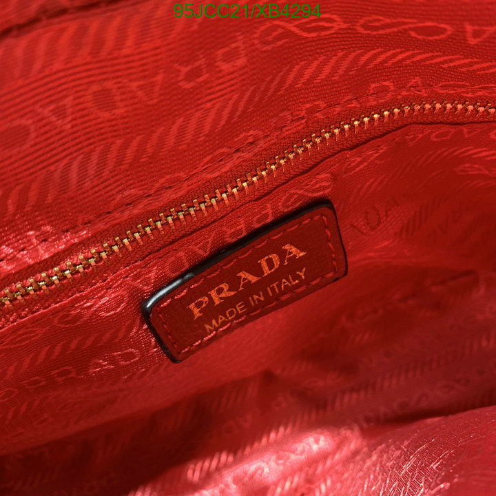 Prada Bag-(4A)-Diagonal-,Code: XB4294,$: 95USD