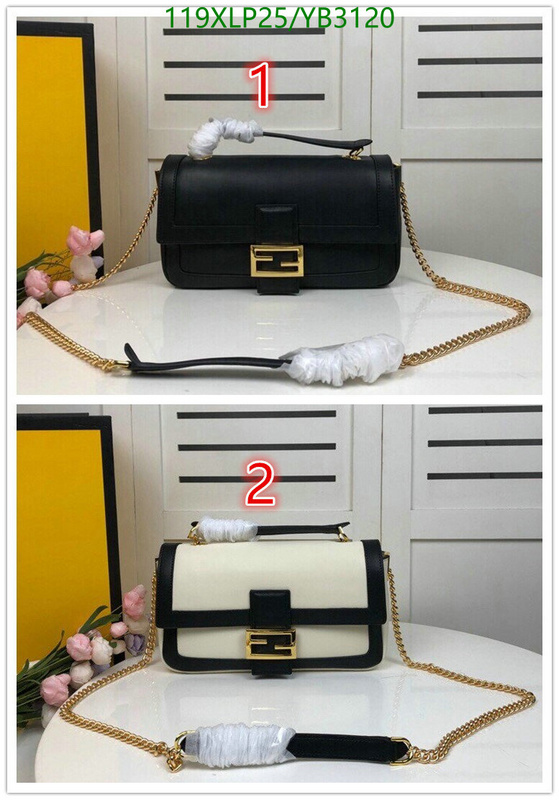 Fendi Bag-(4A)-Baguette-,Code: YB3120,$: 119USD