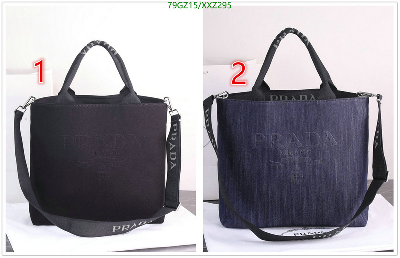 Prada Bag-(4A)-Handbag-,Code: XXZ295,