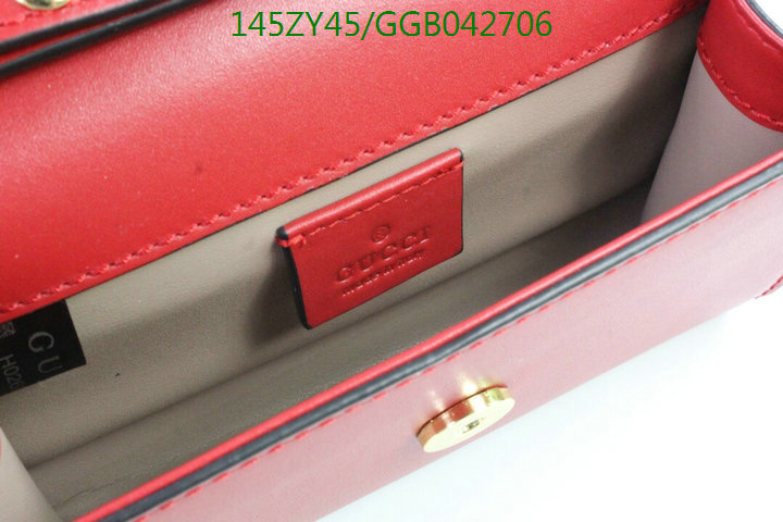 Gucci Bag-(Mirror)-Diagonal-,Code: GGB042706,$:145USD