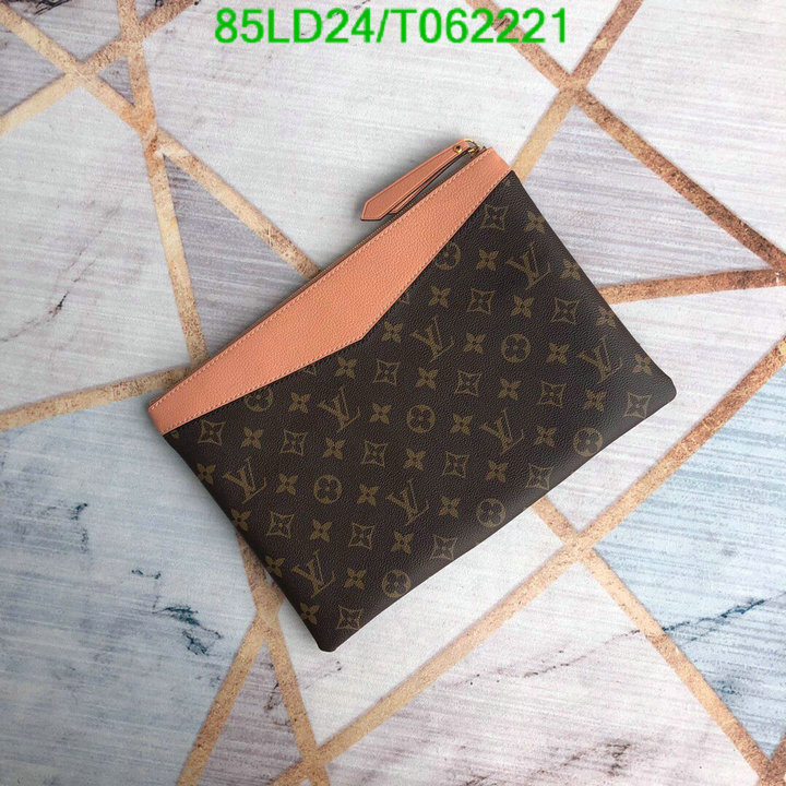 LV Bags-(Mirror)-Wallet-,Code: T062221,$: 85USD