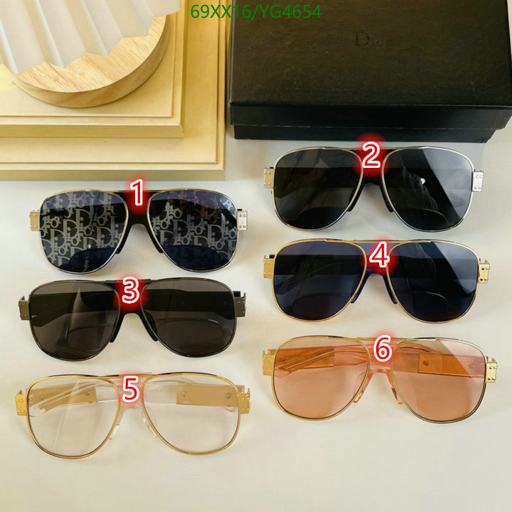 Glasses-Dior,Code: YG4654,$: 69USD