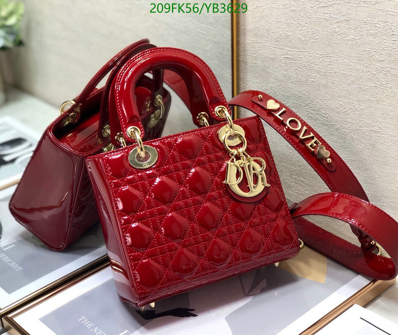 Dior Bags -(Mirror)-Lady-,Code: YB3629,$: 209USD