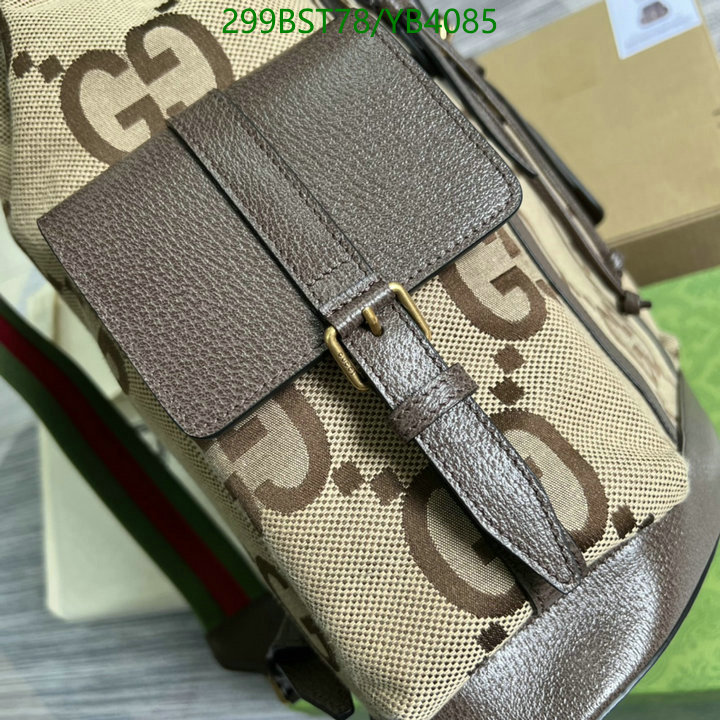 Gucci Bag-(Mirror)-Backpack-,Code: YB4085,$: 299USD