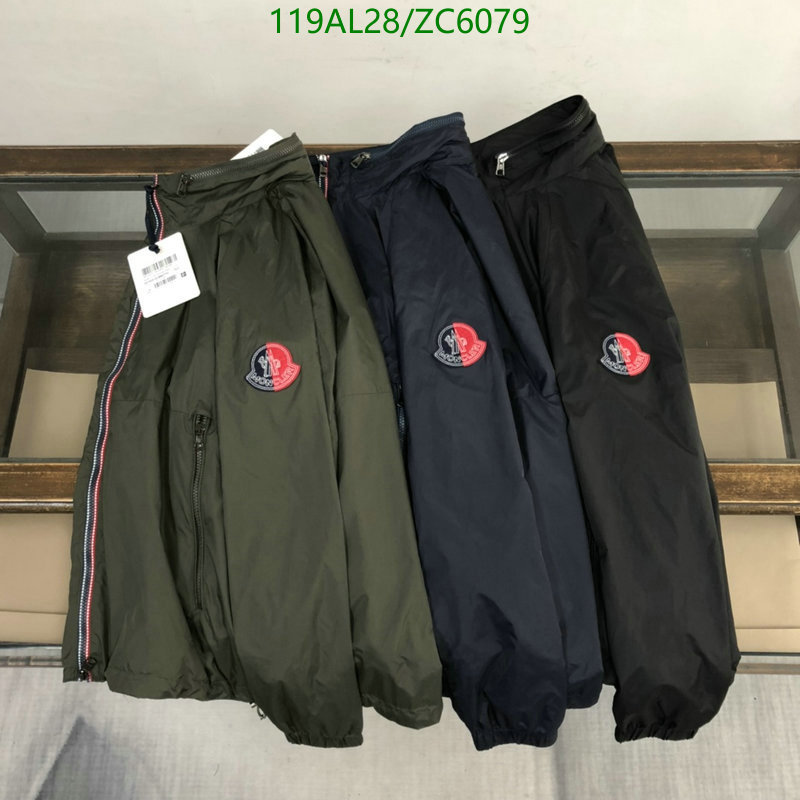 Down jacket Men-Moncler, Code: ZC6079,$: 119USD