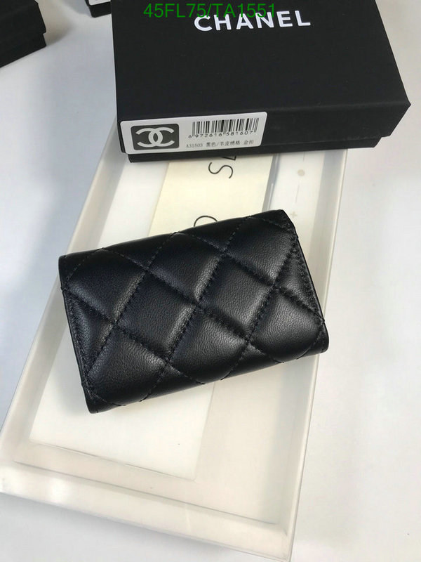 Chanel Bags ( 4A )-Wallet-,Code: TA1551,$: 45USD